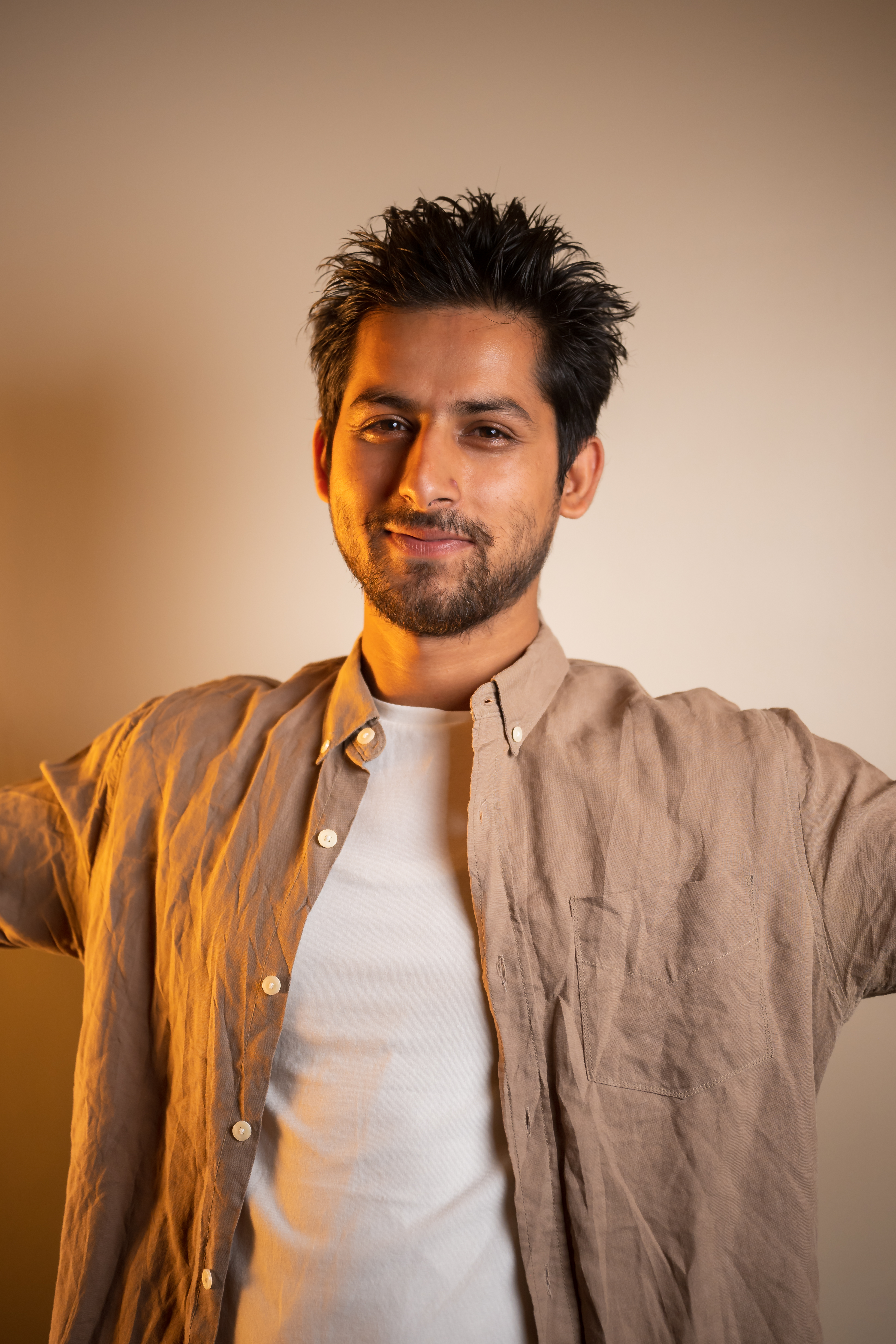 Simon Neupane studio portrait