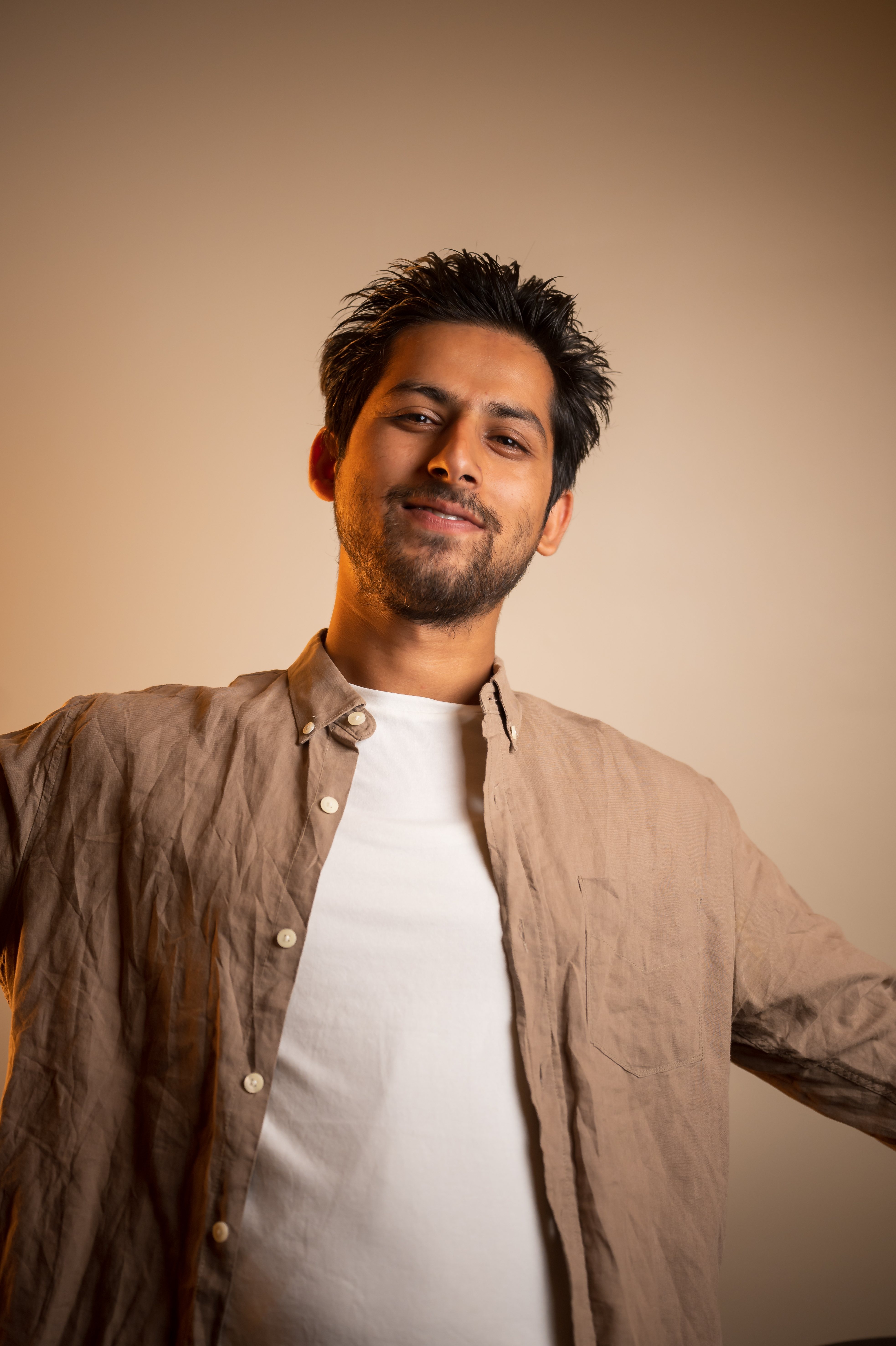 Simon Neupane studio portrait