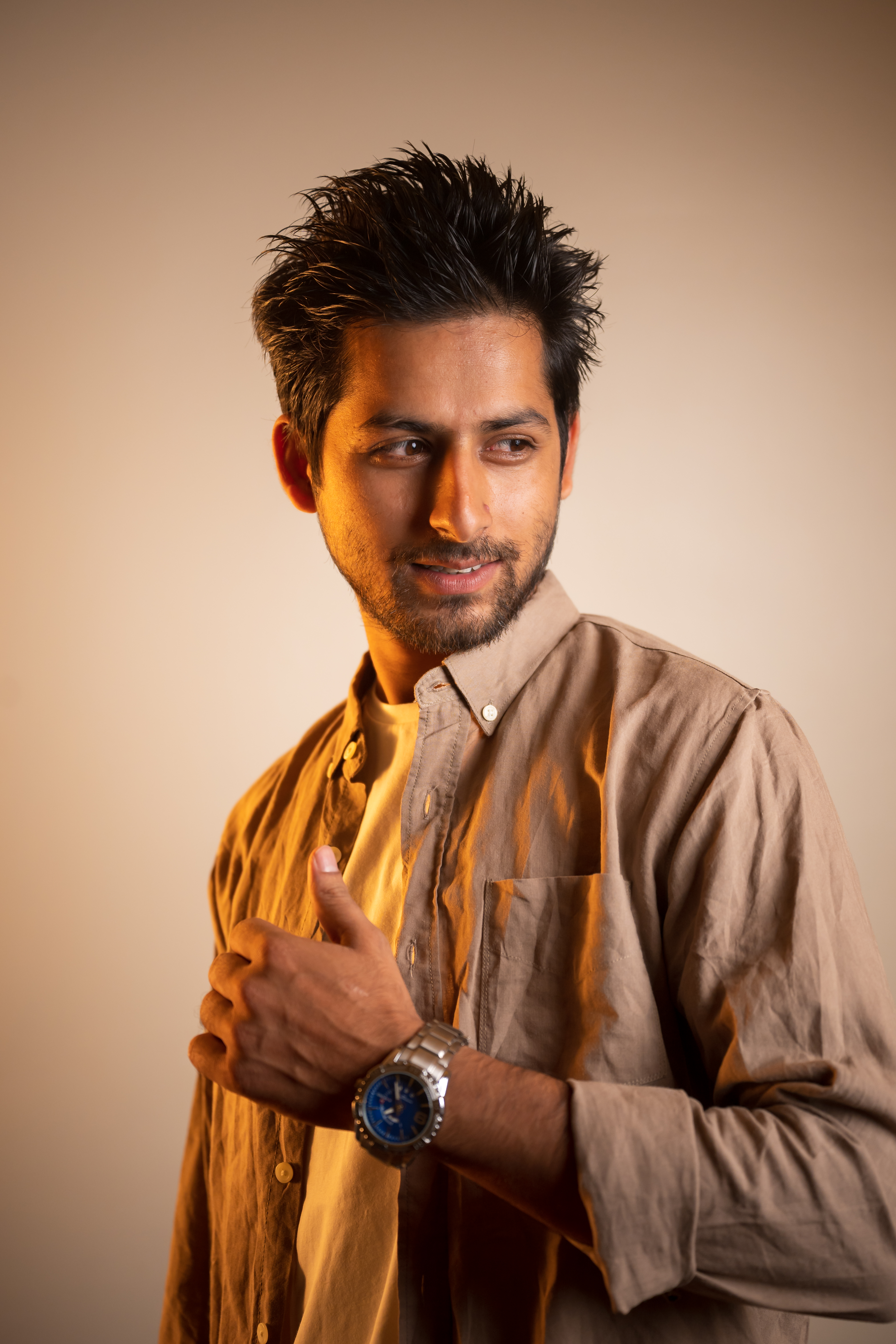 Simon Neupane studio portrait