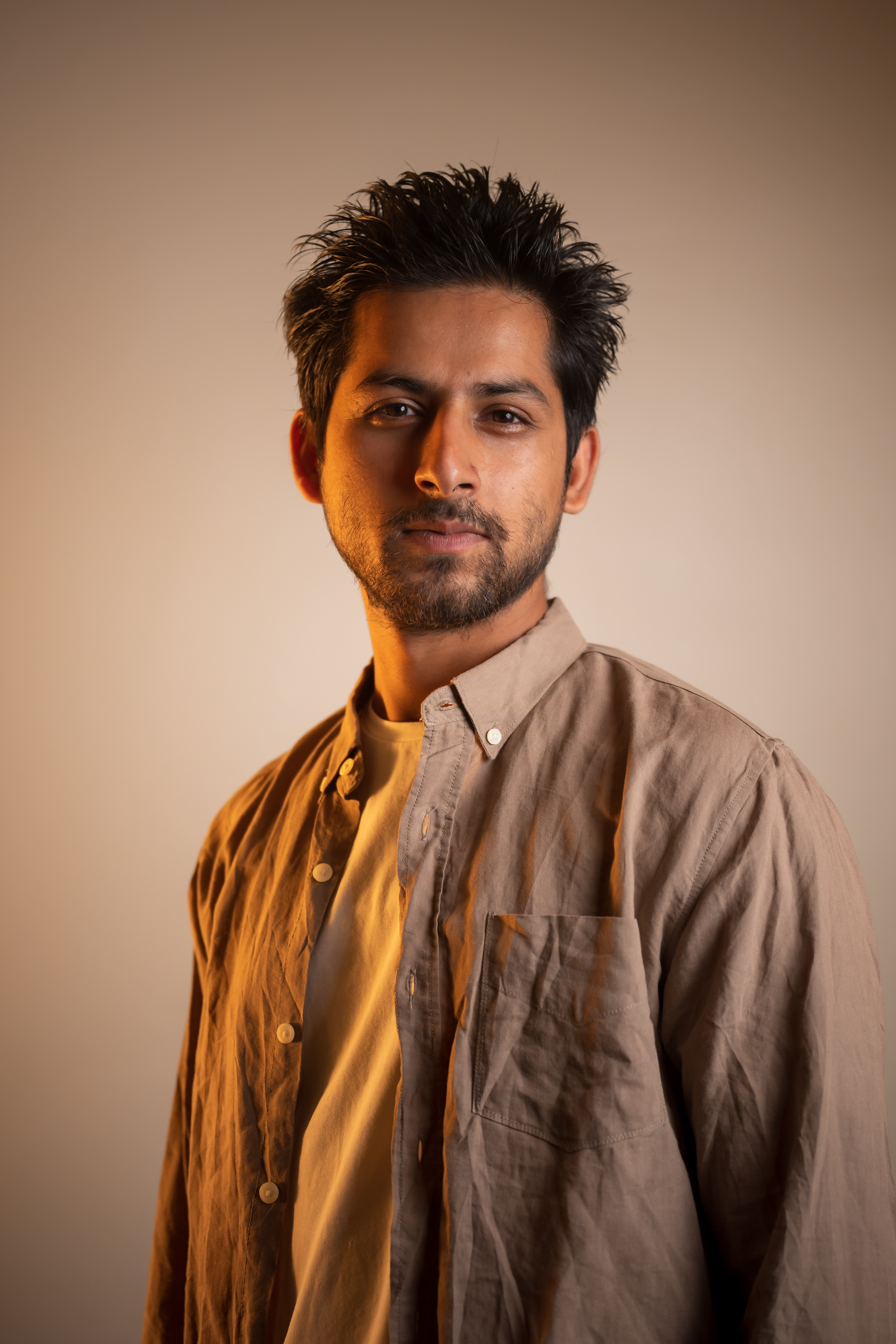 Simon Neupane studio portrait