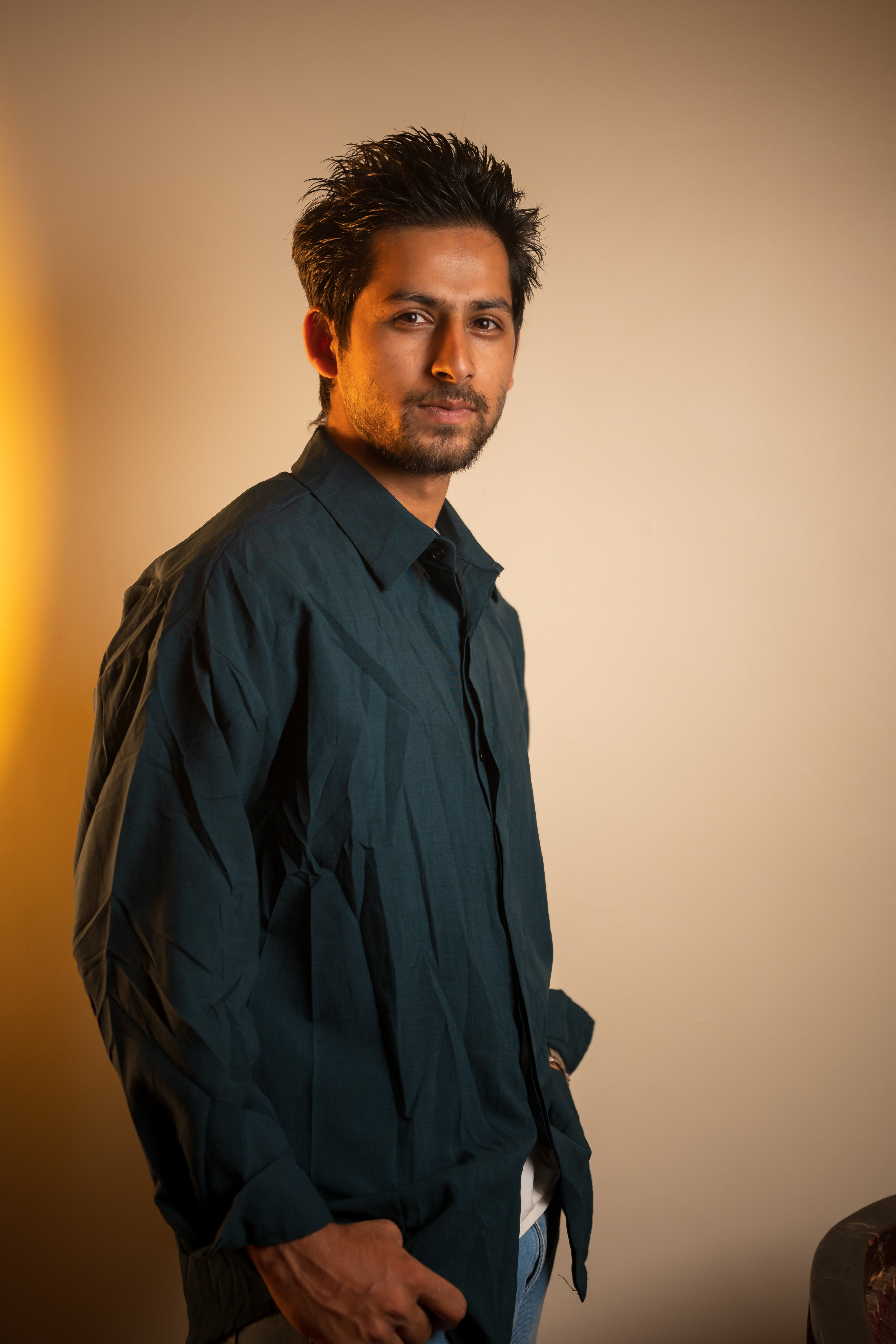 Simon Neupane studio portrait